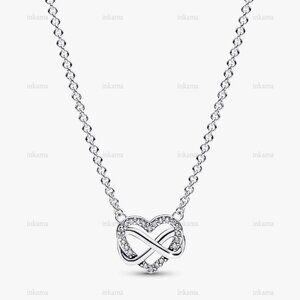 Pandora Sparkling Infinity Heart Collier Necklace
